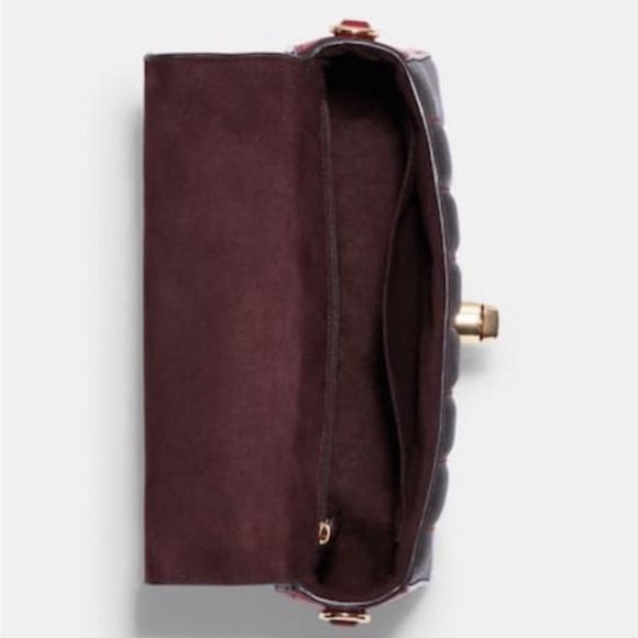 Host Pick 9/16!!!🎉🎊 Coach Top Handle Quilted Marlie Purse - Picture 5 of 11